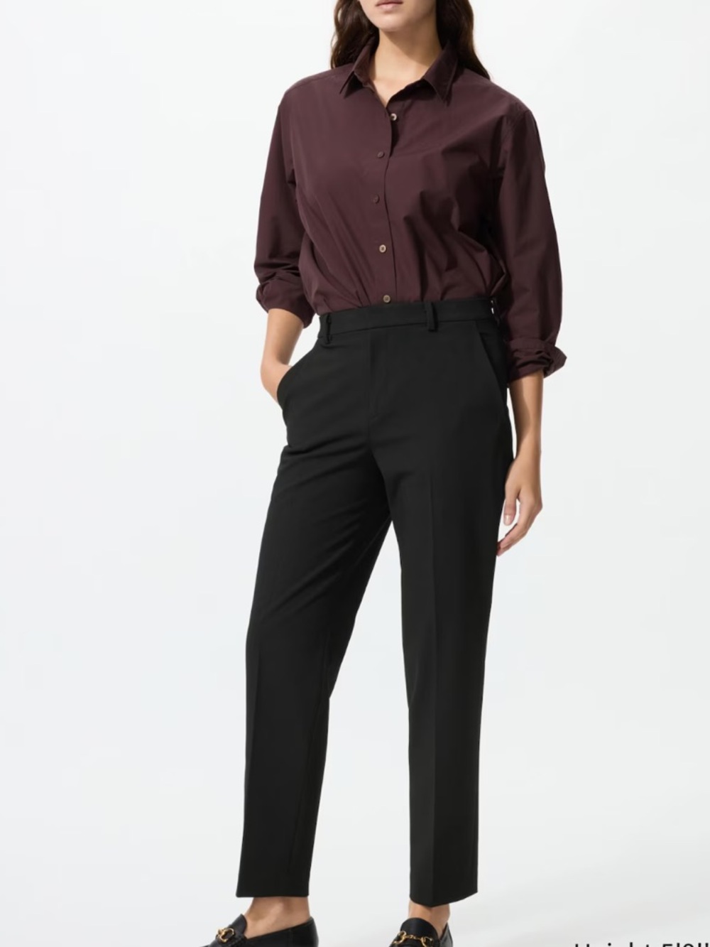Uniqlo Black Dress Trousers - Black